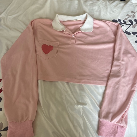 Cropped Polo Shirt - Picture 3 of 4